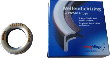 Wellendichtring mit PTFE-Dichtlippe