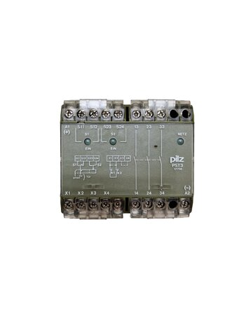 Pilz PST3 24VDC 3S safety relay used in good condition