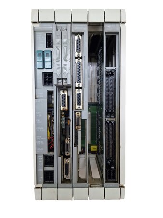Mitsubishi FCA530MH CNC control unit from Deckel Maho DMC 70 V with QX535 and QX524 modules