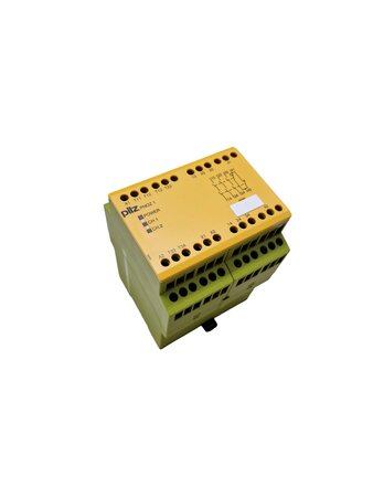 Pilz PNOZ 1 24VDC 3n/o 1n/c safety relay ID No. 775695 used in very good condition