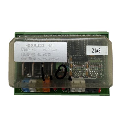Used Phoenix Contact UMK-SE 11,25-1 MB41 motor bridge with MAHO ID 27.079667
