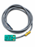 Used Pepperl+Fuchs NBB8-F33-E2 inductive proximity sensor ID 200042 with connection cable