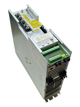 Indramat TDM1.2 servo controller side view with cooling fan