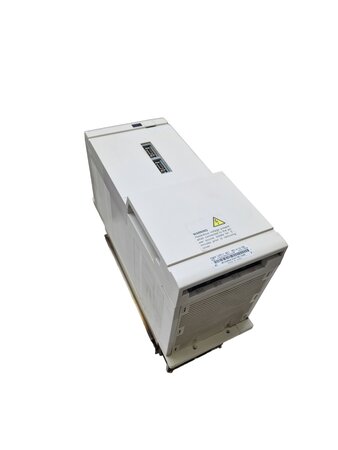 Mitsubishi Electric MDS-A-CV-300 Power Supply Unit Seitenansicht mit Geh&auml;use und Anschlussbereich