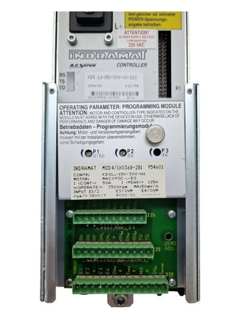 Additional image Indramat KDS 1.1-150-300-W1-220 nameplate with MOD4/1X0368-281